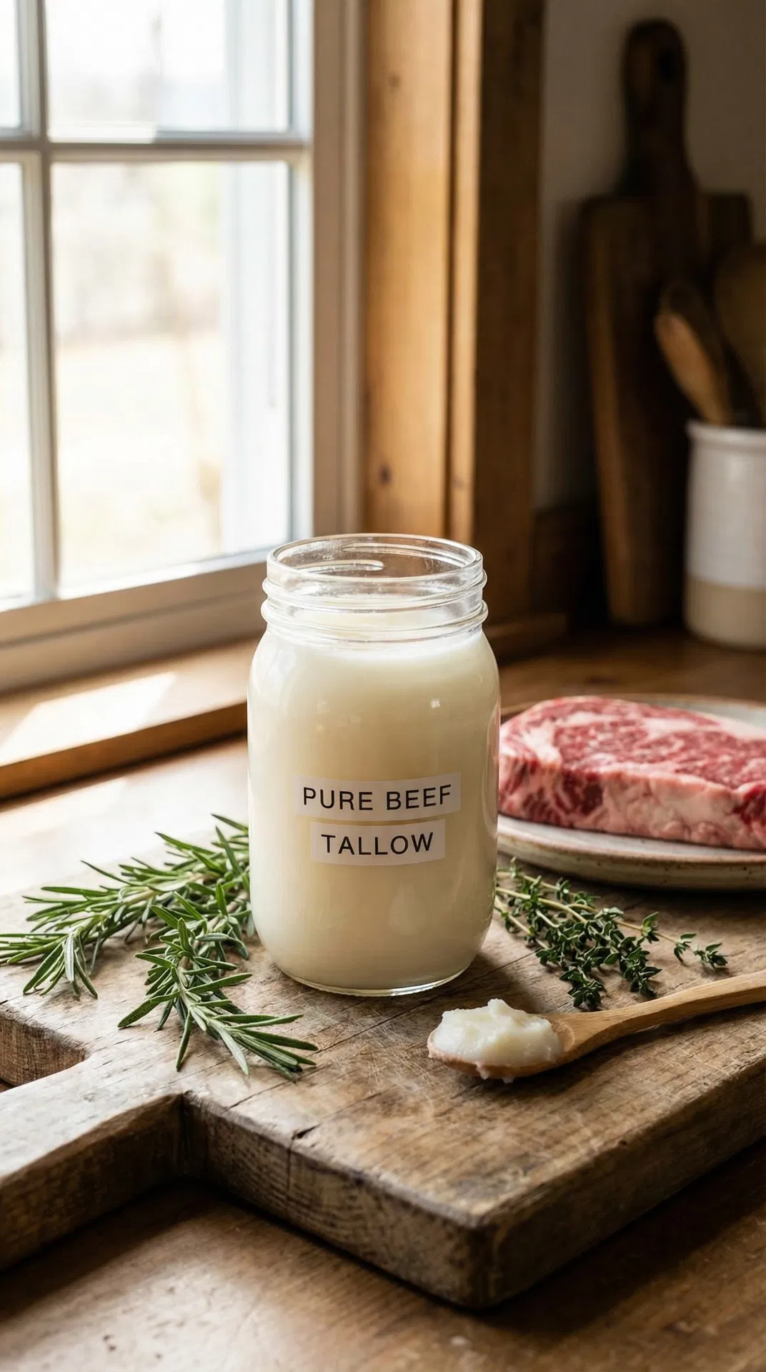 Grass-Fed Beef Tallow