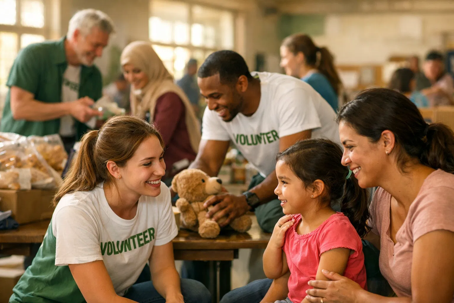 عمل خيري إنساني