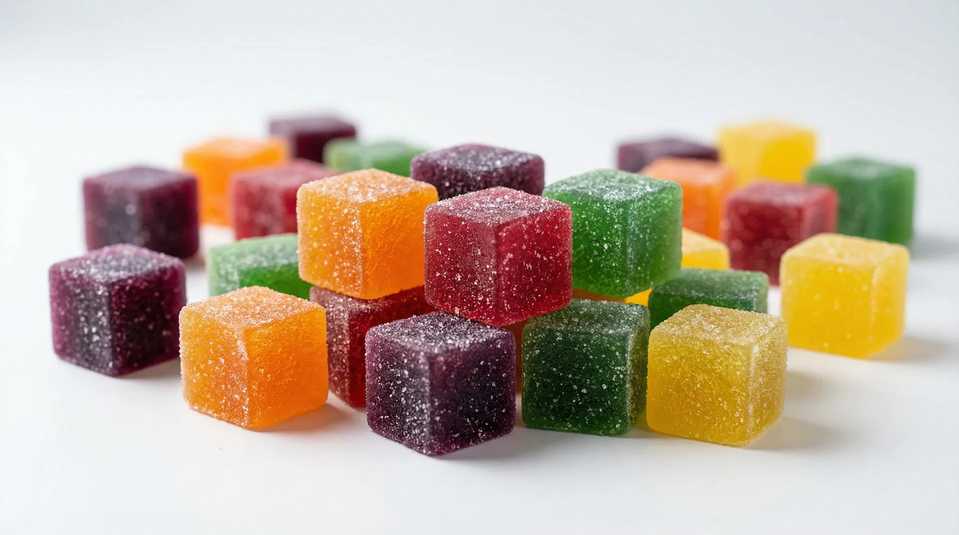 Naturally Flavored Cube Gummies Collection