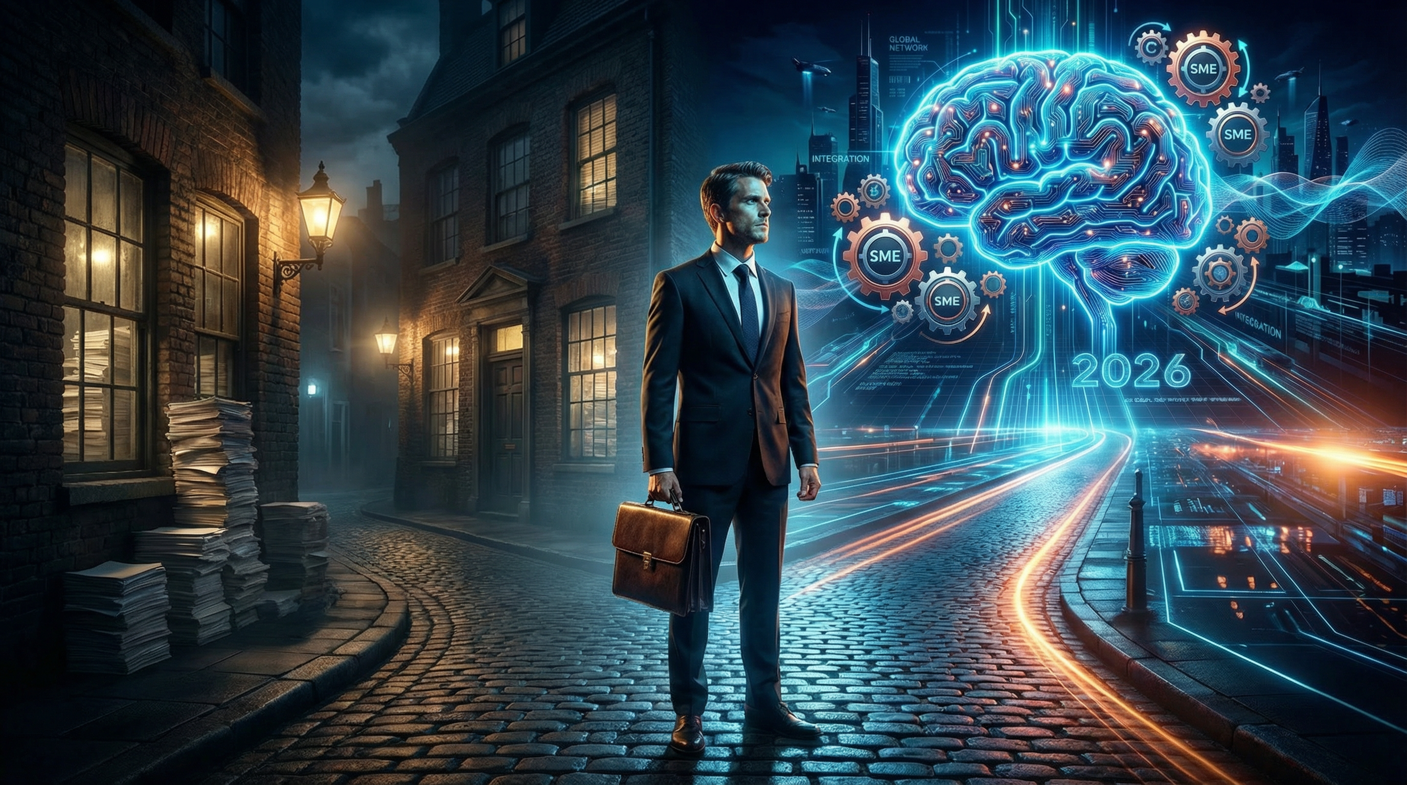 岐路に立つ経営者