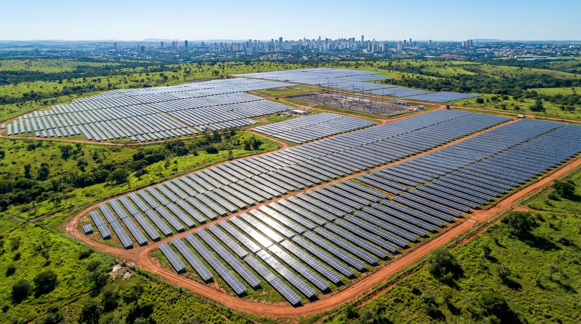 4 Usinas Solares Fotovoltaicas