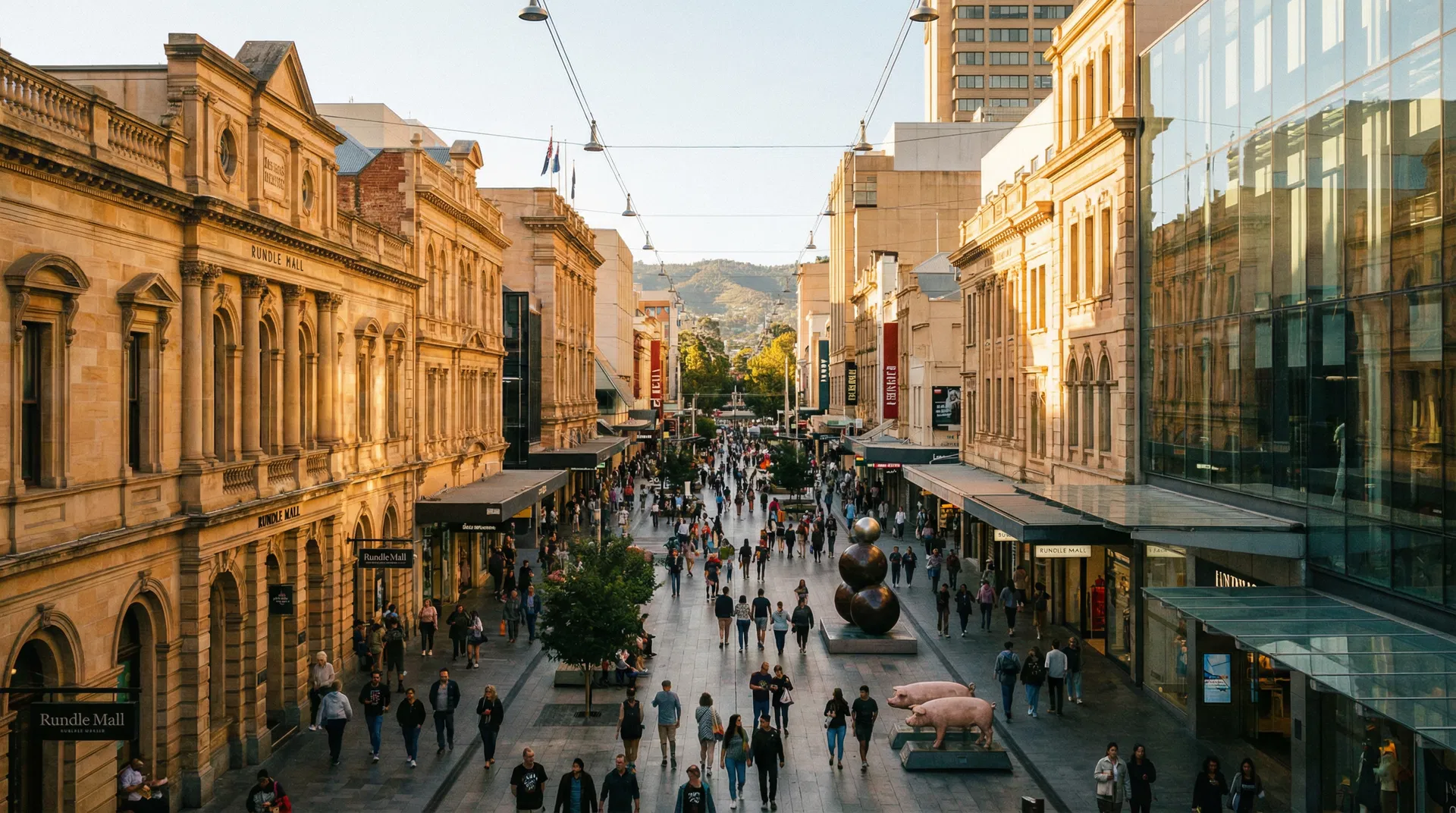 Adelaide CBD Rundle Mall