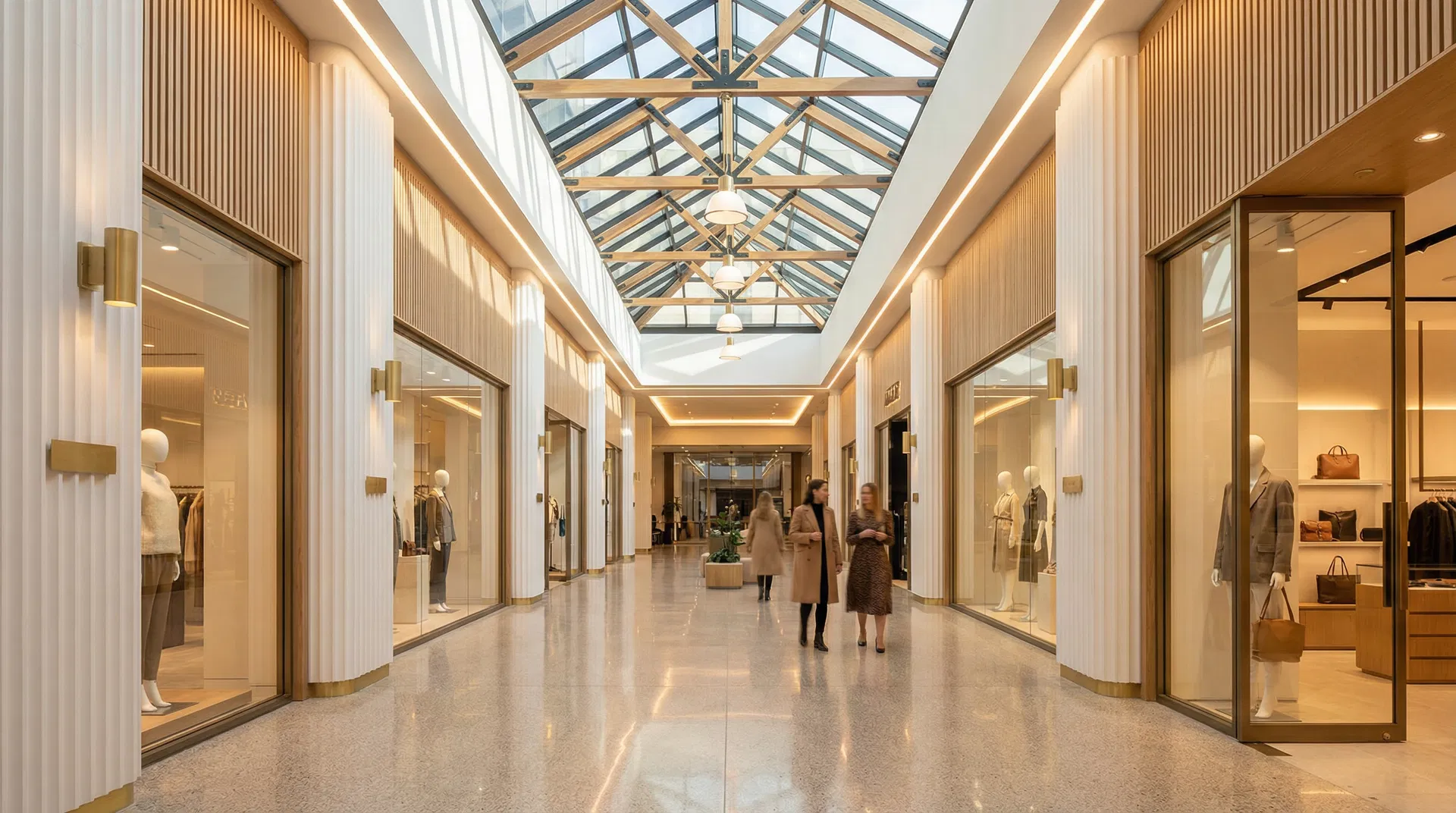 Premium retail interior