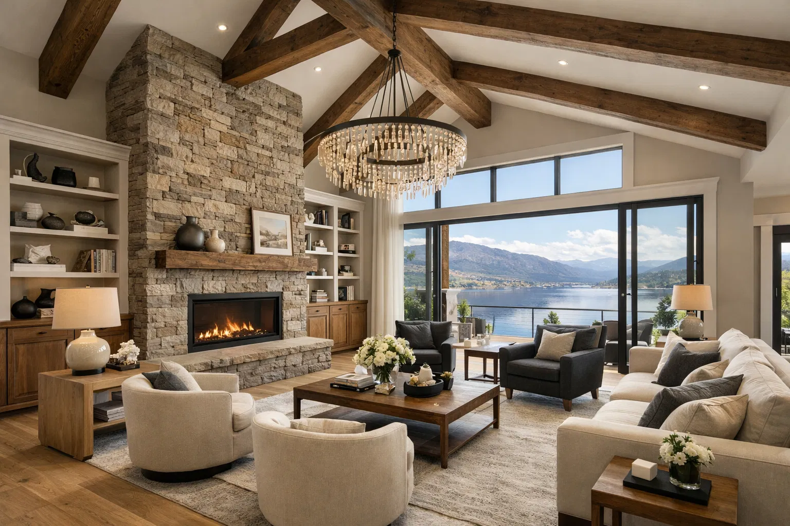 Kelowna luxury home interior
