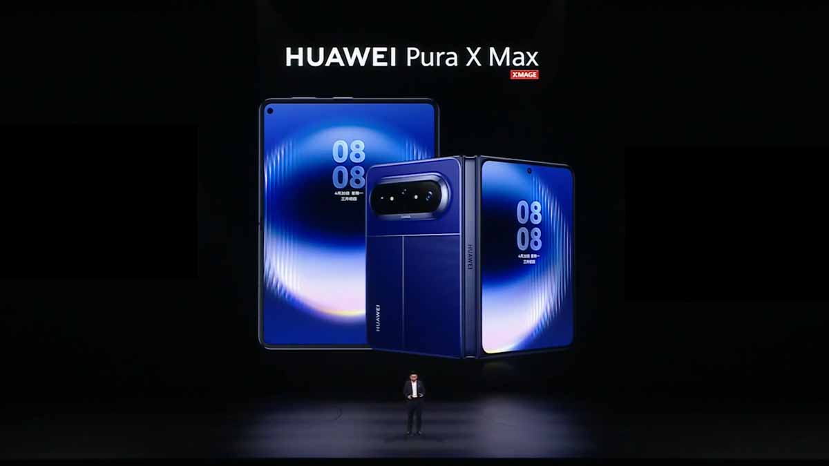 Huawei Pura X Max Launch