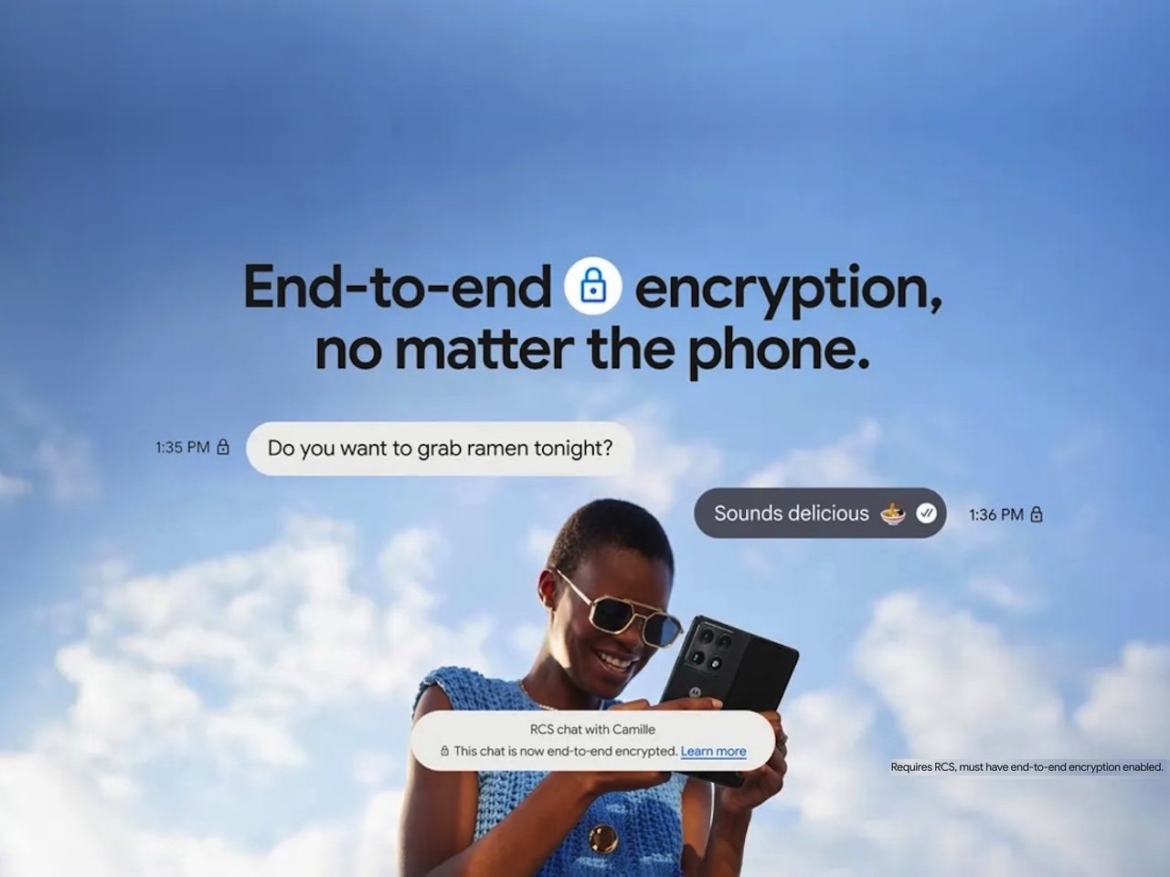RCS E2E Encryption iPhone Android