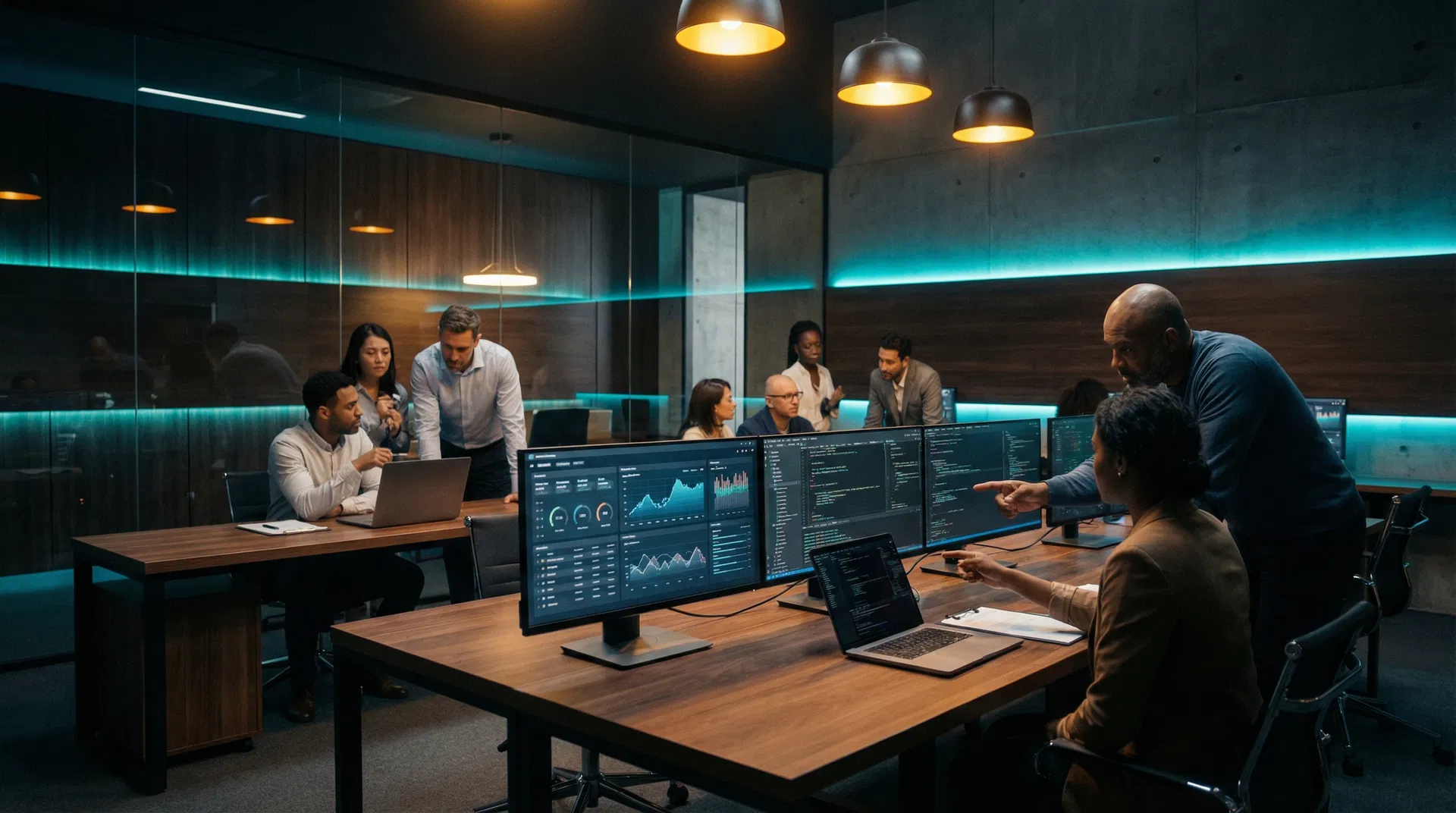 AI Nation training session