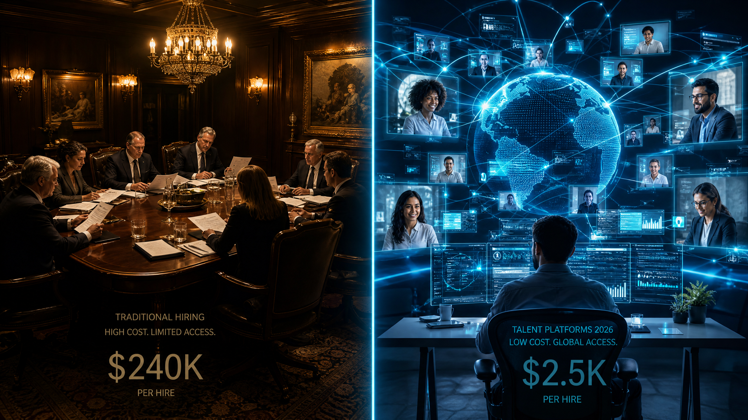 Toptal vs Arc.dev (2026): Honest TCO Comparison 1 Toptal vs Arc.dev 2026 – Comparing premium elite talent platforms with modern cost-efficient alternatives.