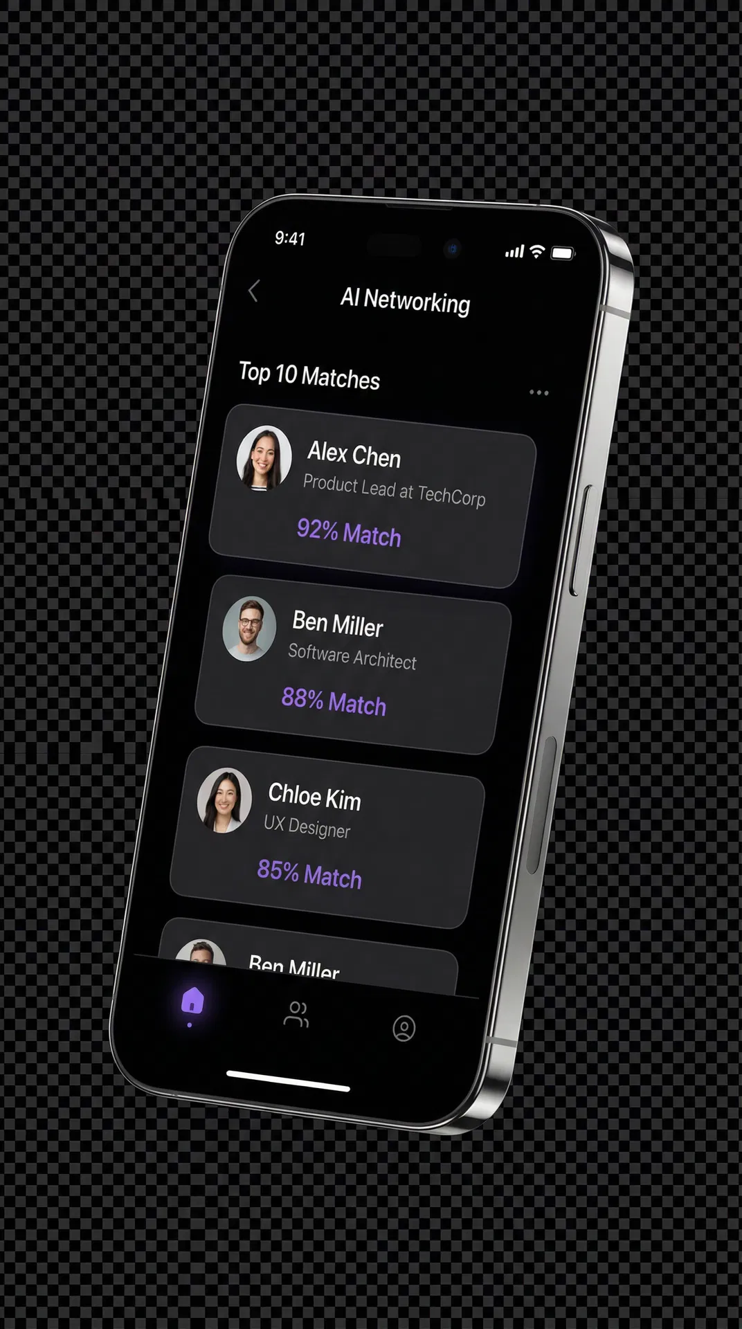 Nexus App - Top 10 Matches