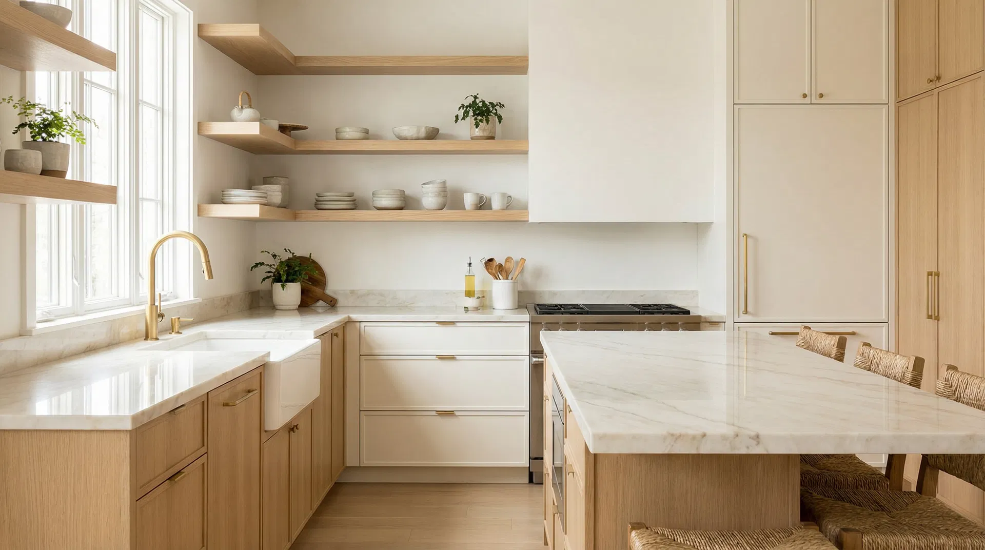 Clean kitchen