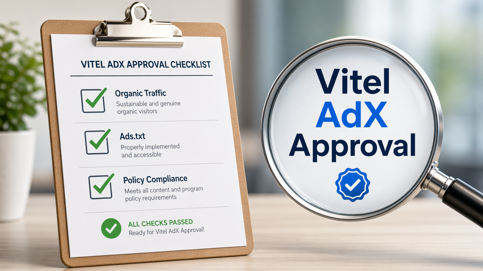 Vitel adx approval Vitel AdX Approval SEO Checklist
