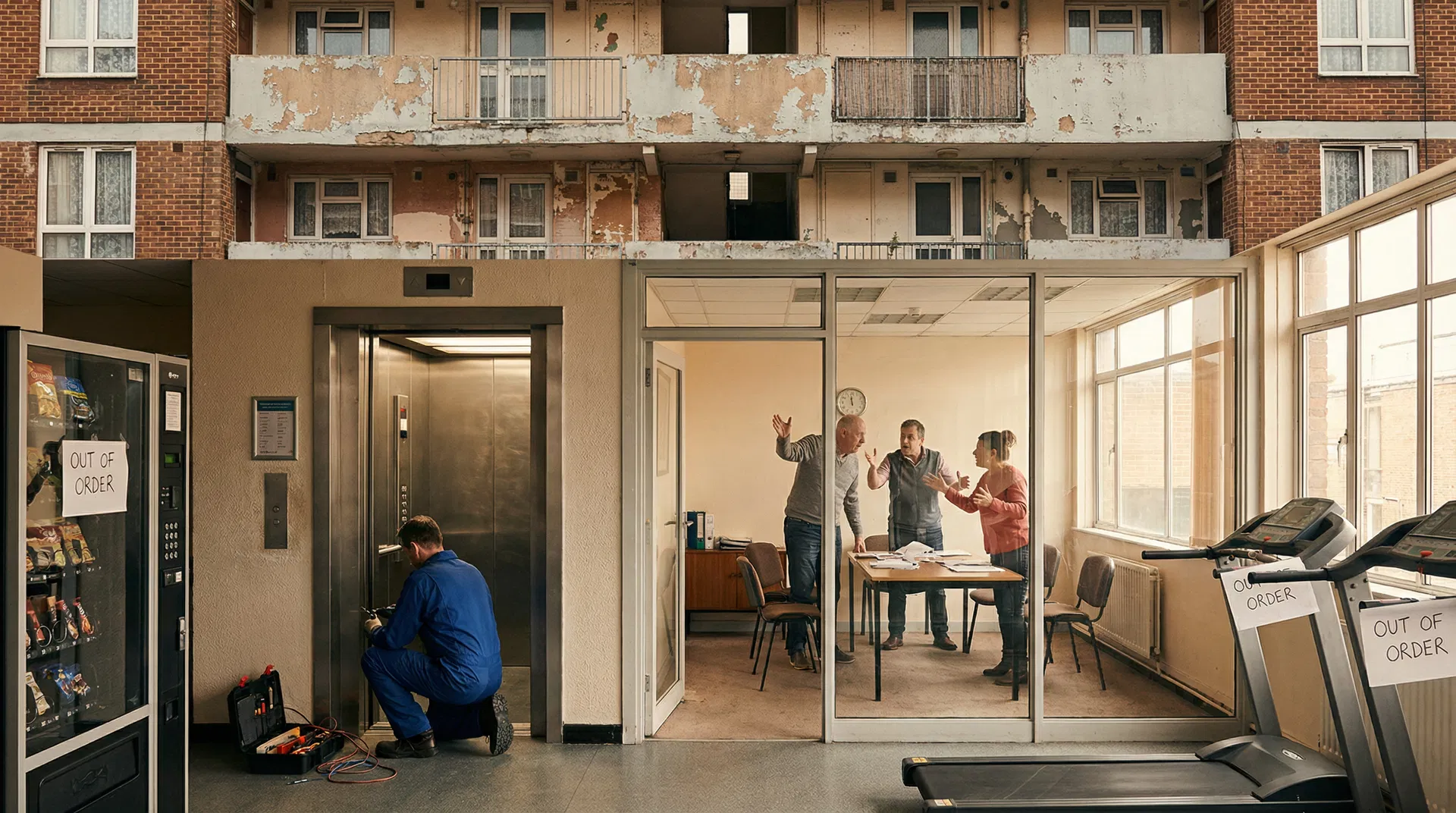 O Condomínio Real — a realidade imperfeita