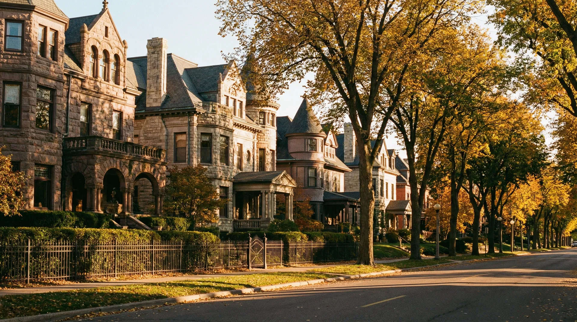Summit Avenue historic mansions