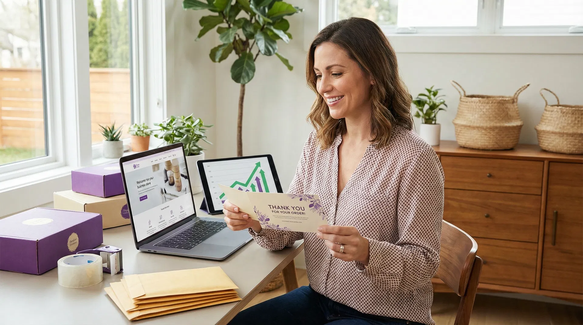 E-commerce direct mail success