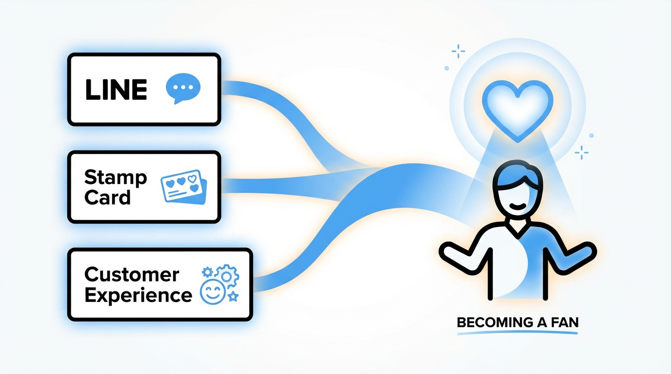 リピート率アップの仕組み