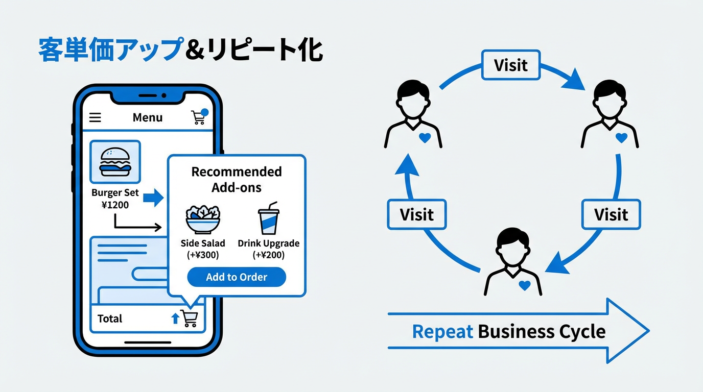 モバイルオーダーとCRMが生み出す新たな収益機会