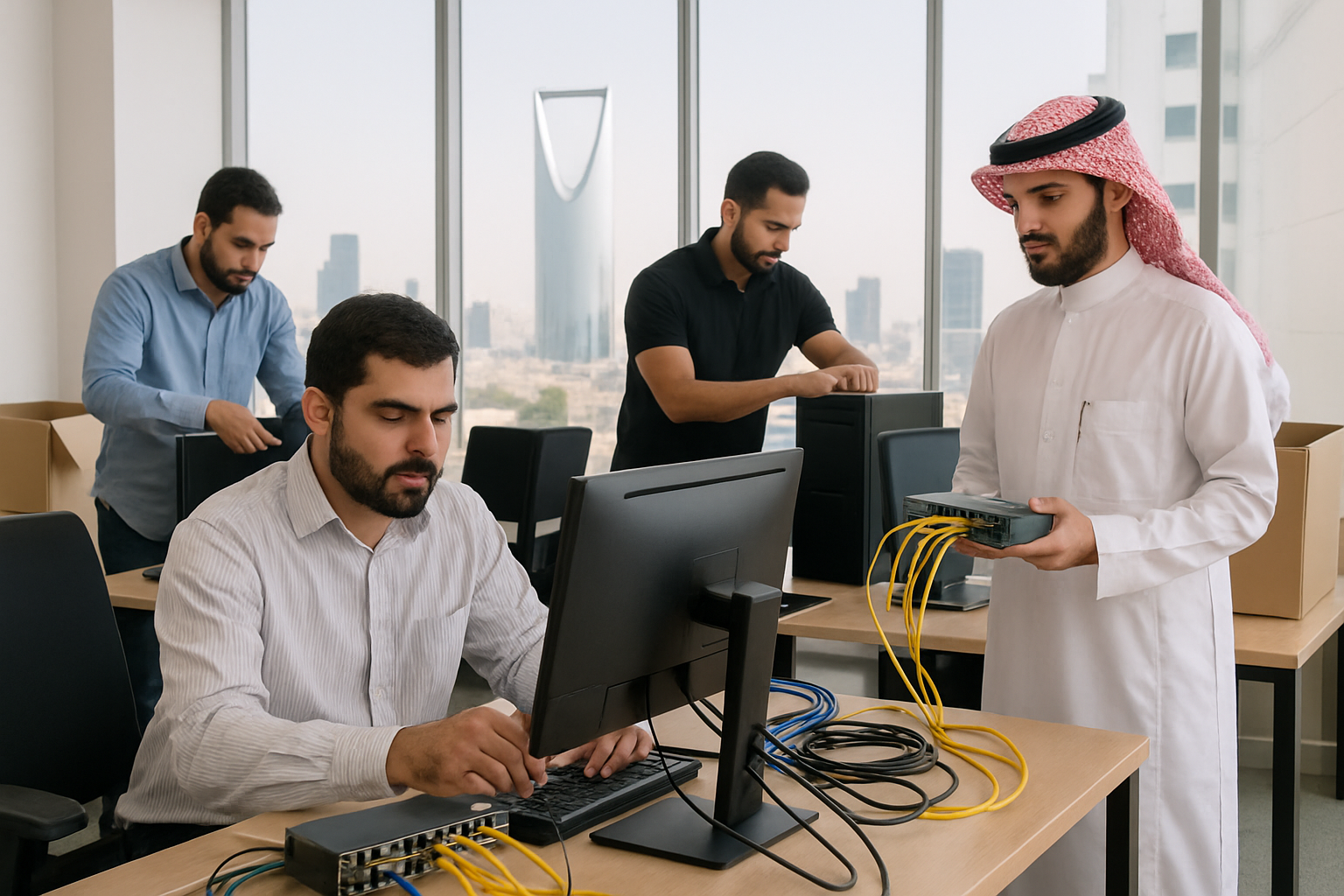 IT infrastructure relocation