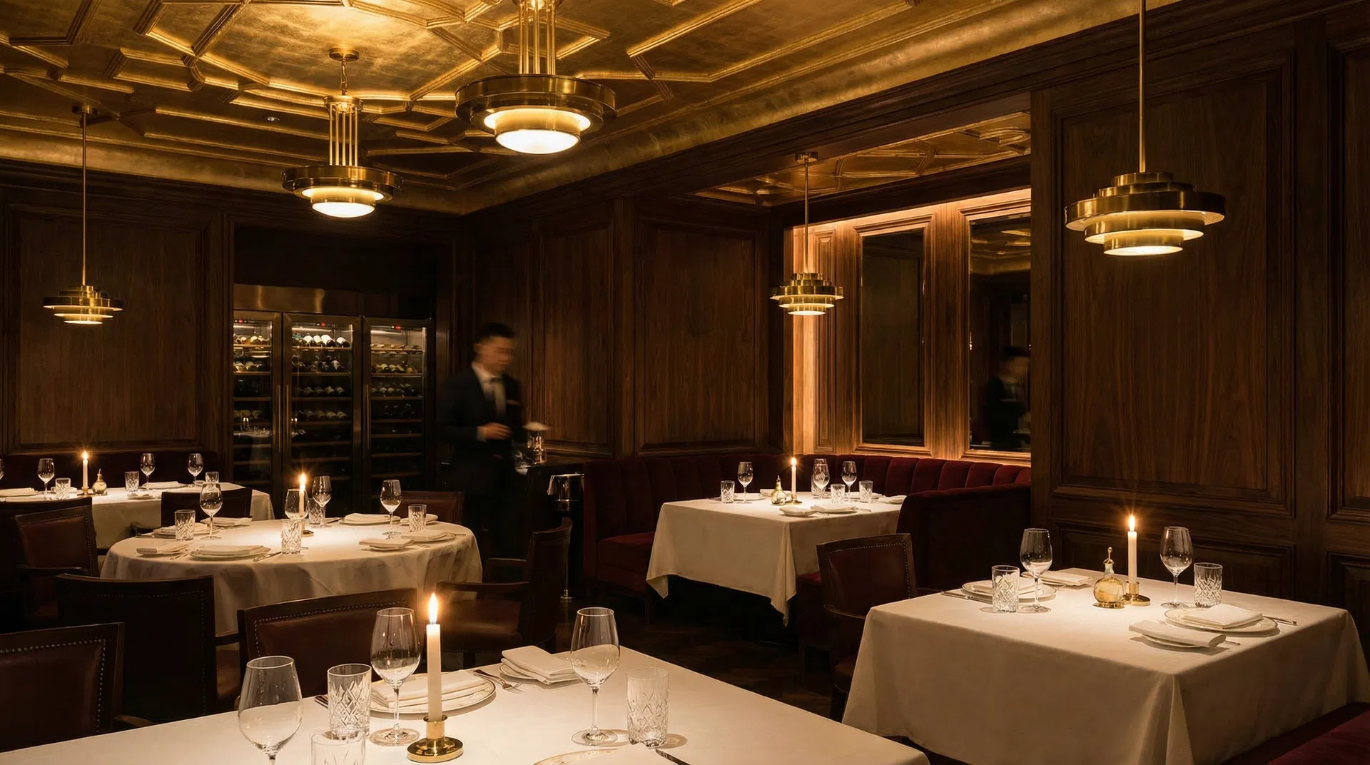 Fine dining interior
