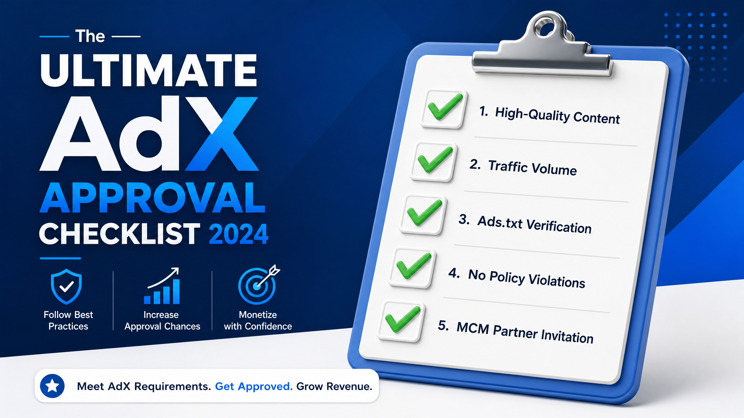 adx approval checklist The Ultimate AdX Approval Checklist 2024