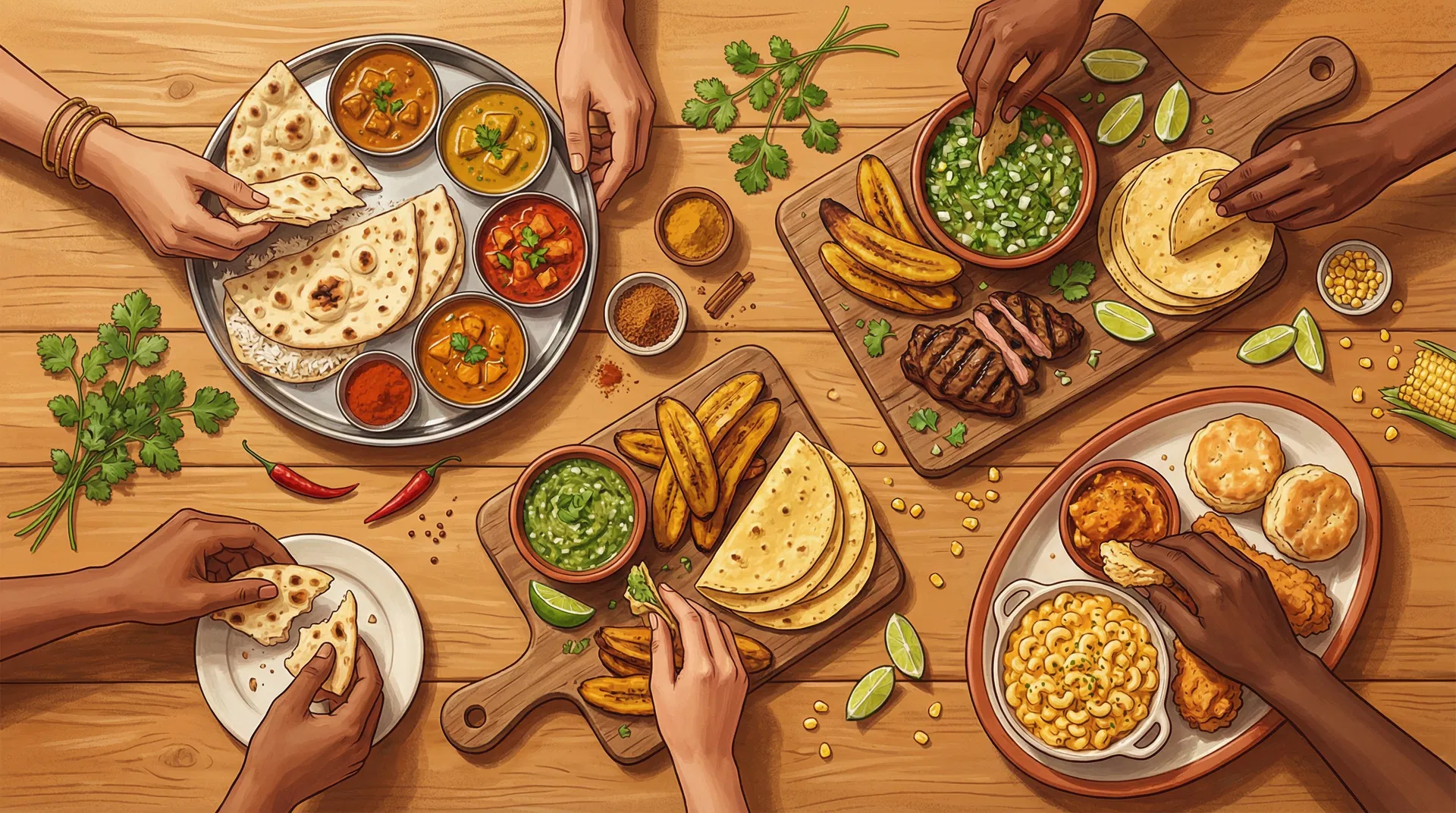 Diverse dining in Iselin