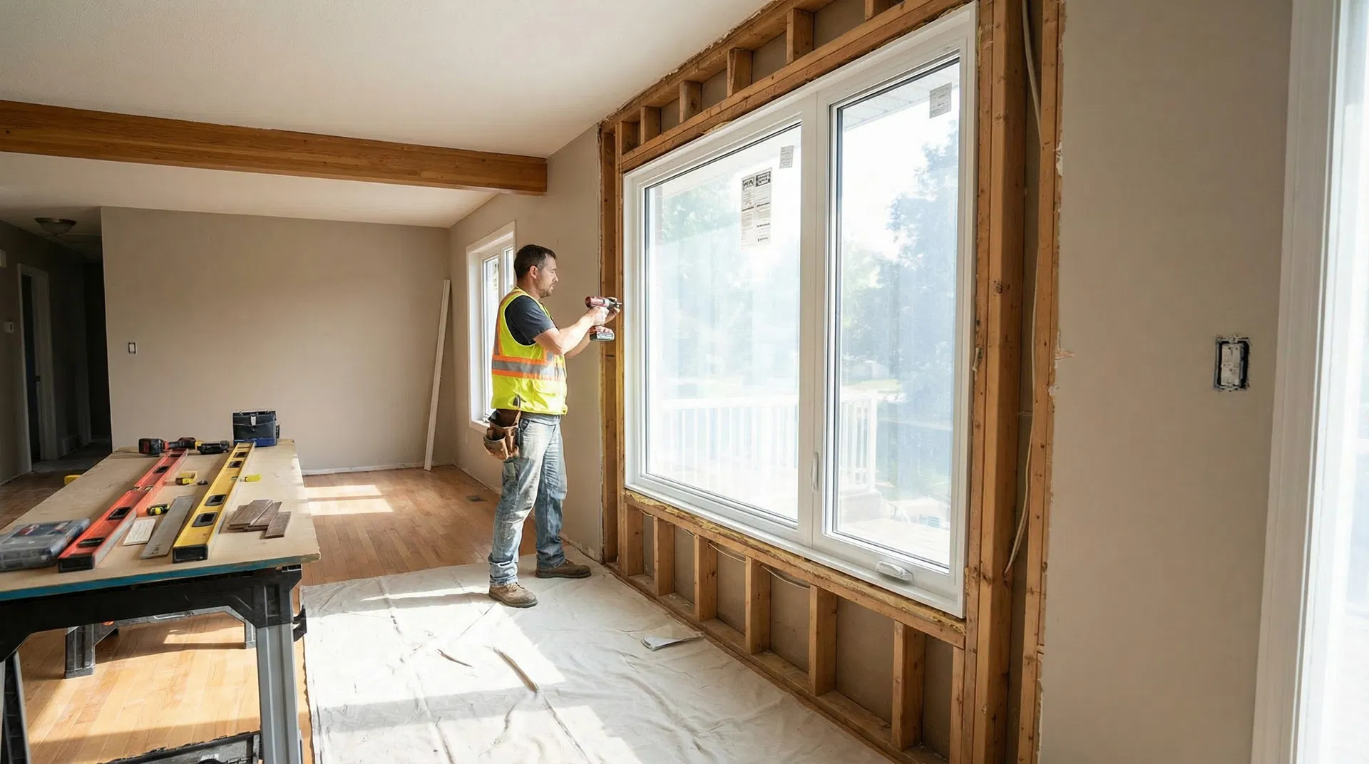 Window installation project