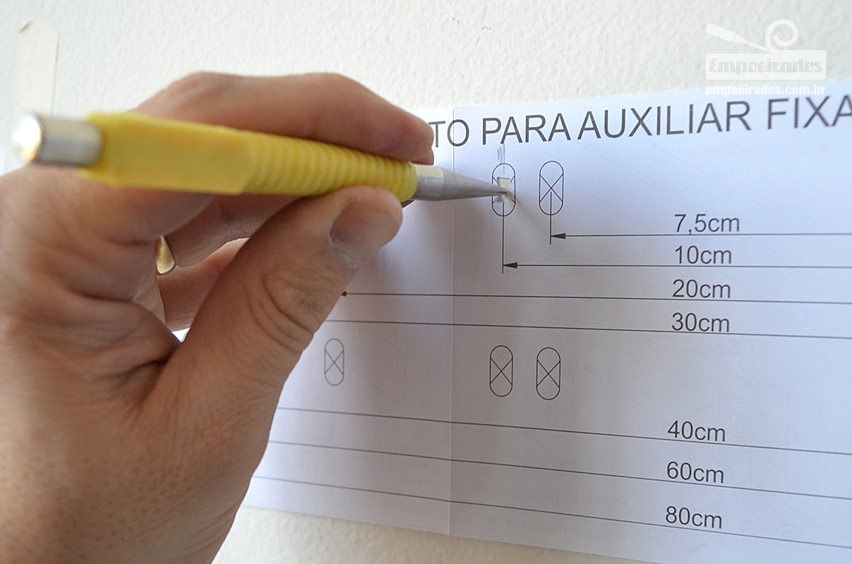 Marcação na Parede