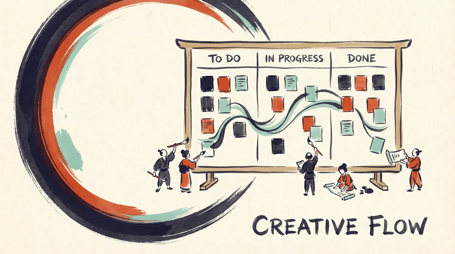 クリエイティブフロー - プロジェクト管理ボード