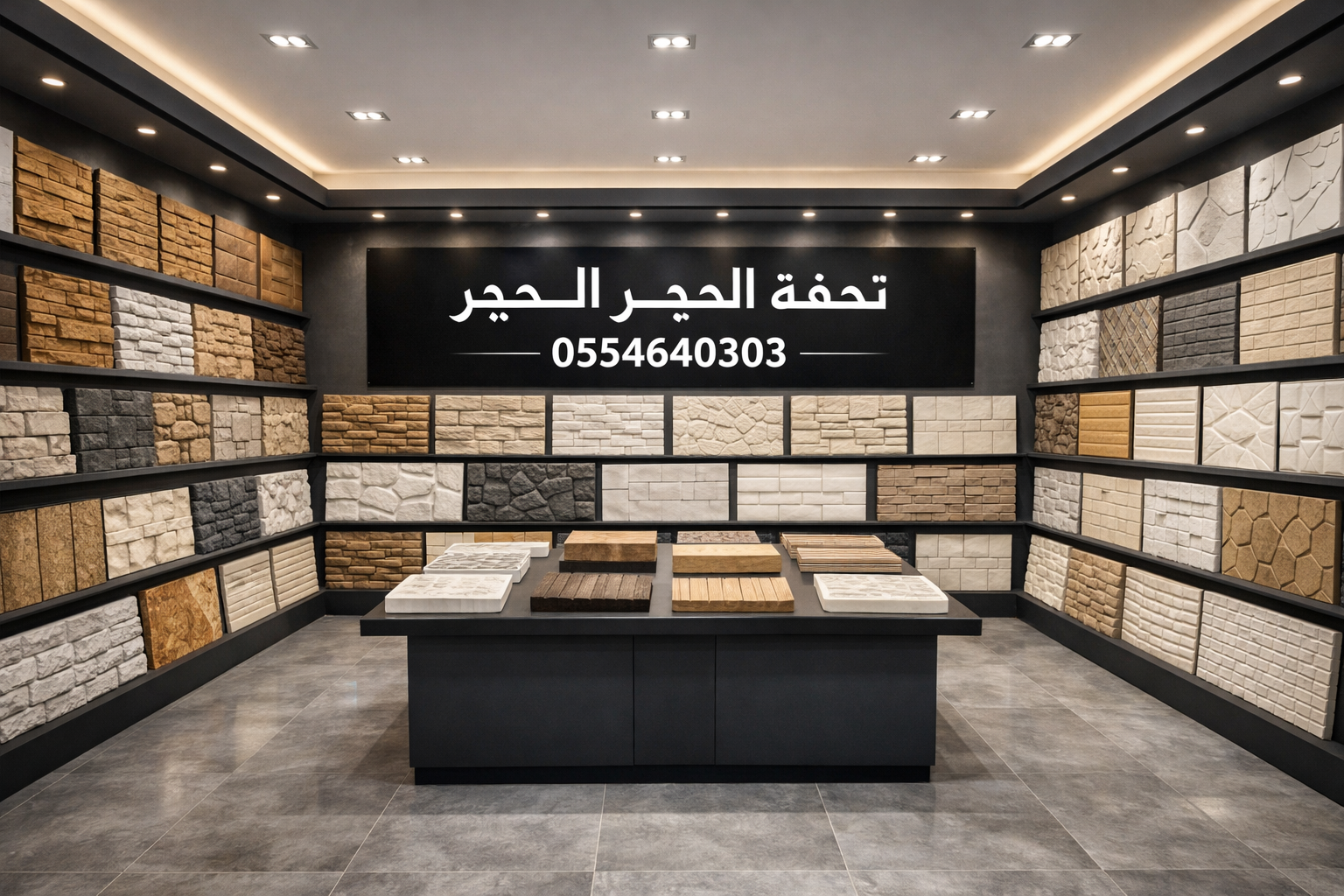 معرض منتجات تحفة الحجر - الرياض