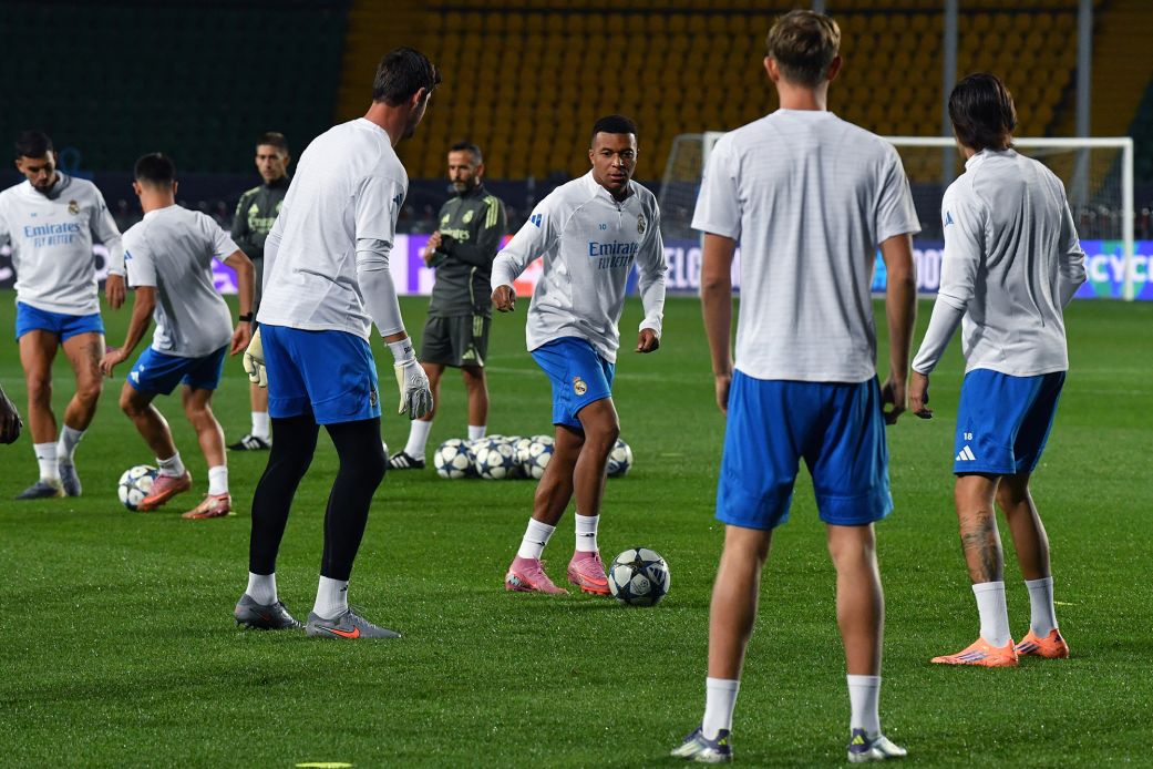 صورة للاعب من ريال مدريد