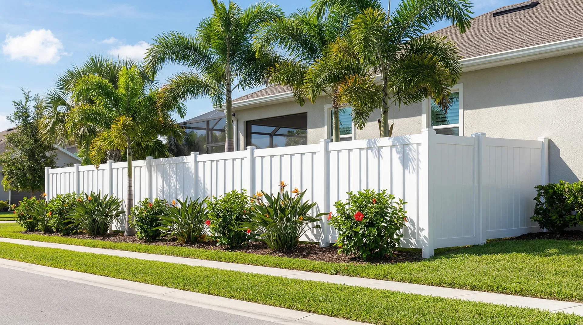Vinyl Fencing installation in Tallahassee FL