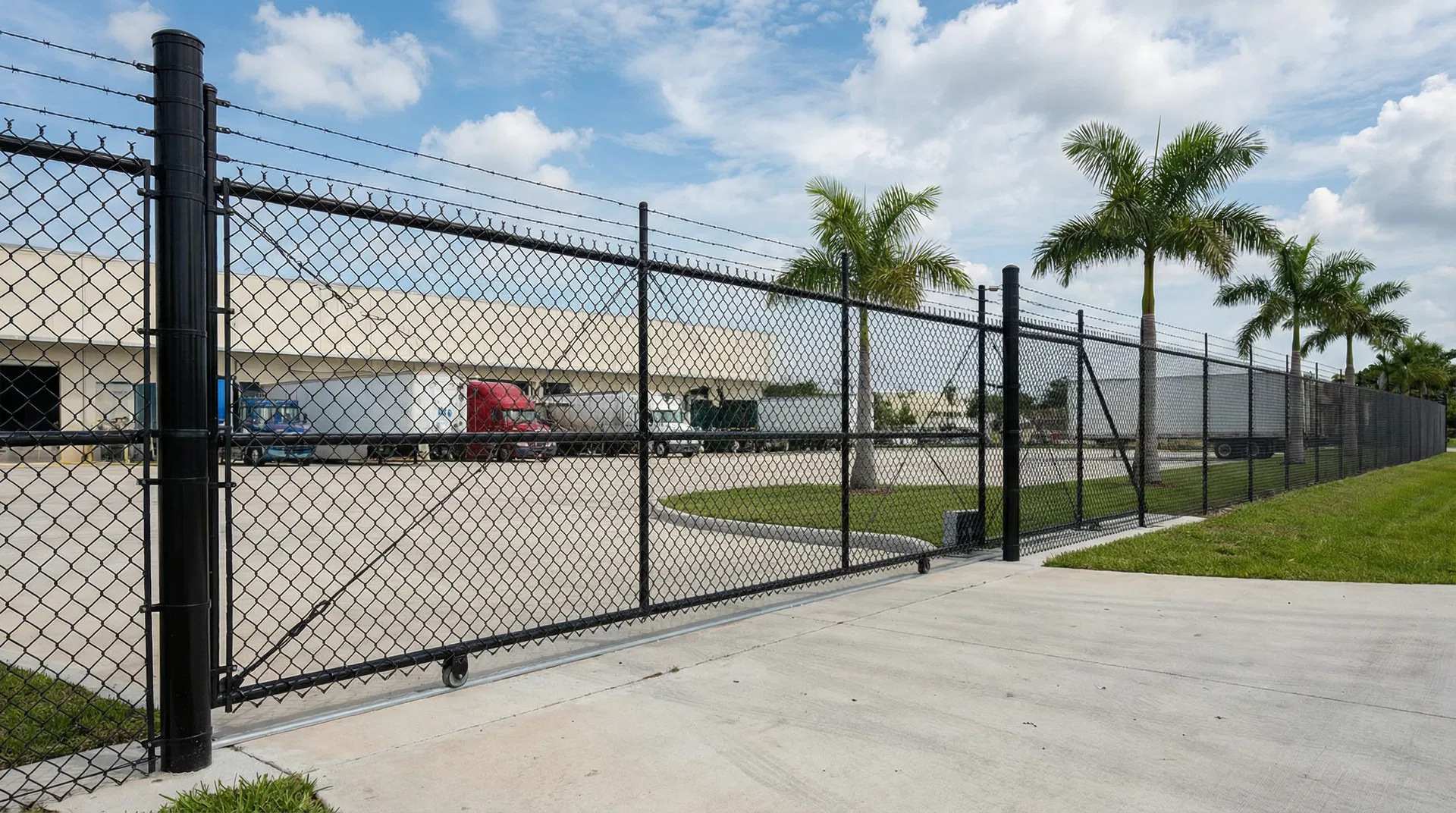 Chain Link Fencing installation in Tallahassee FL