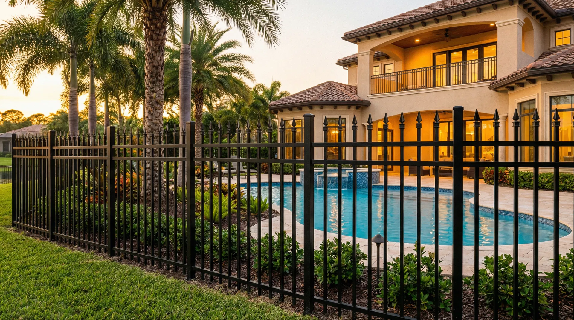 Aluminum Fencing installation in Tallahassee FL