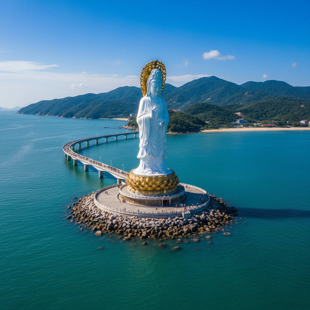 Kuil Nanshan Hainan