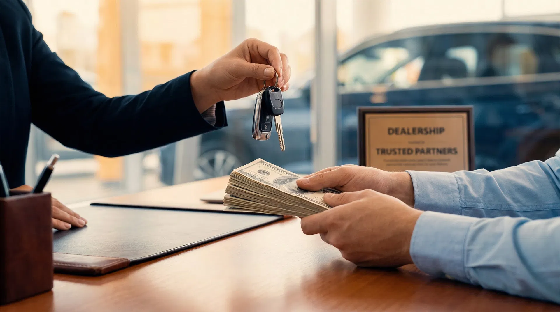 Money for cars transaction