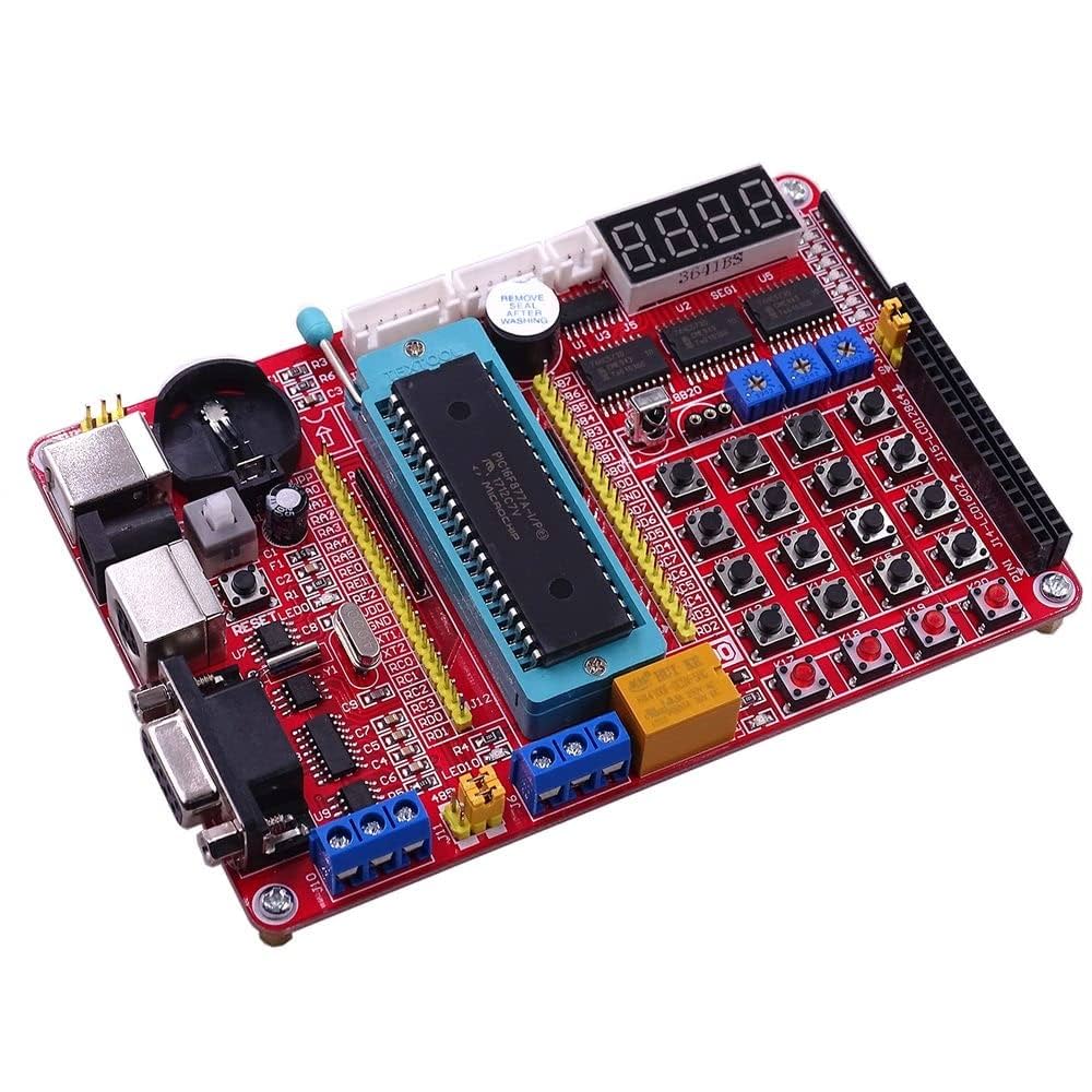 A Microchip PIC development board, providing a platform for rapid prototyping and development. A Microchip PIC development board, providing a platform for rapid prototyping and development.