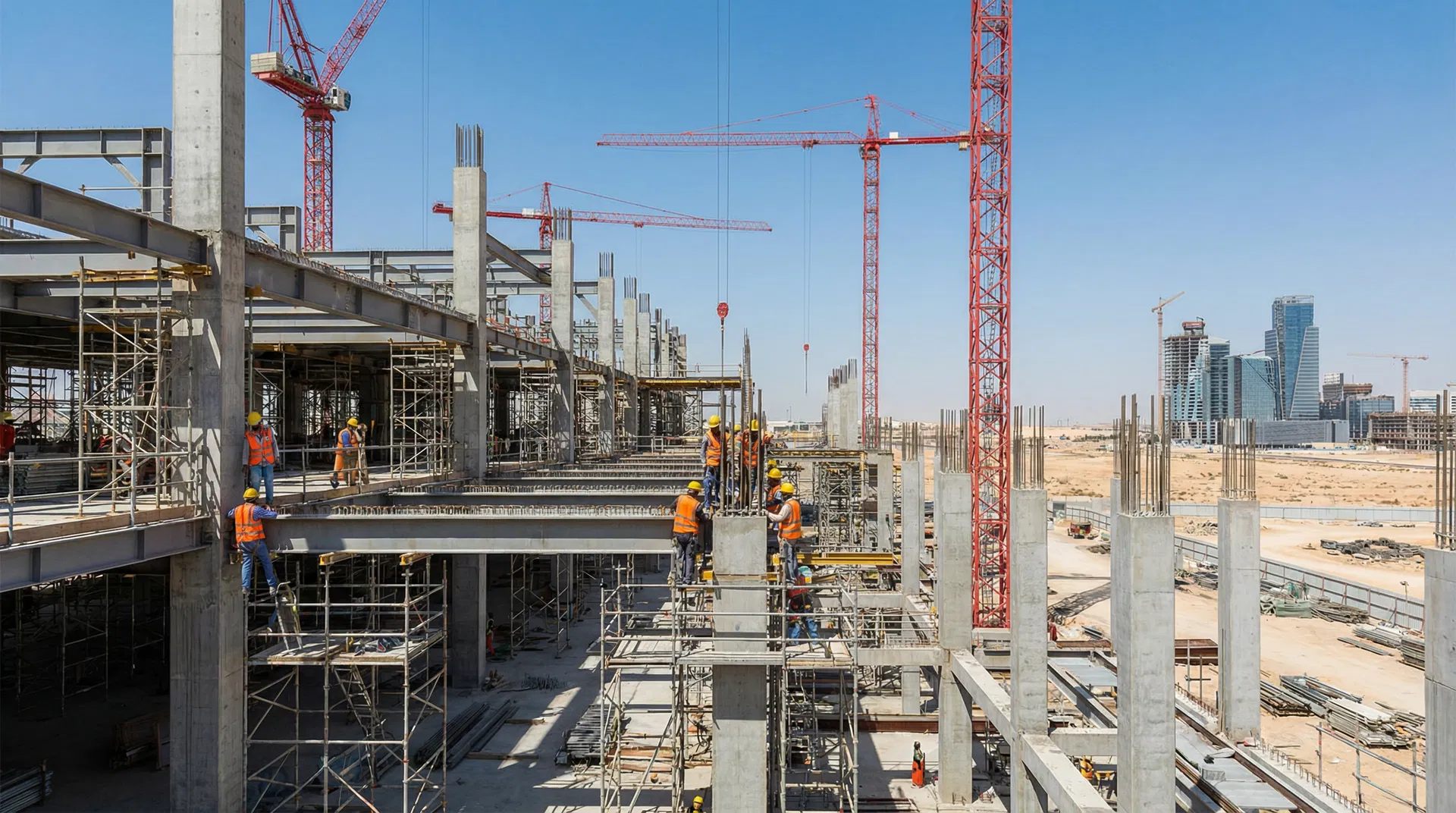 المقاولات والإنشاءات