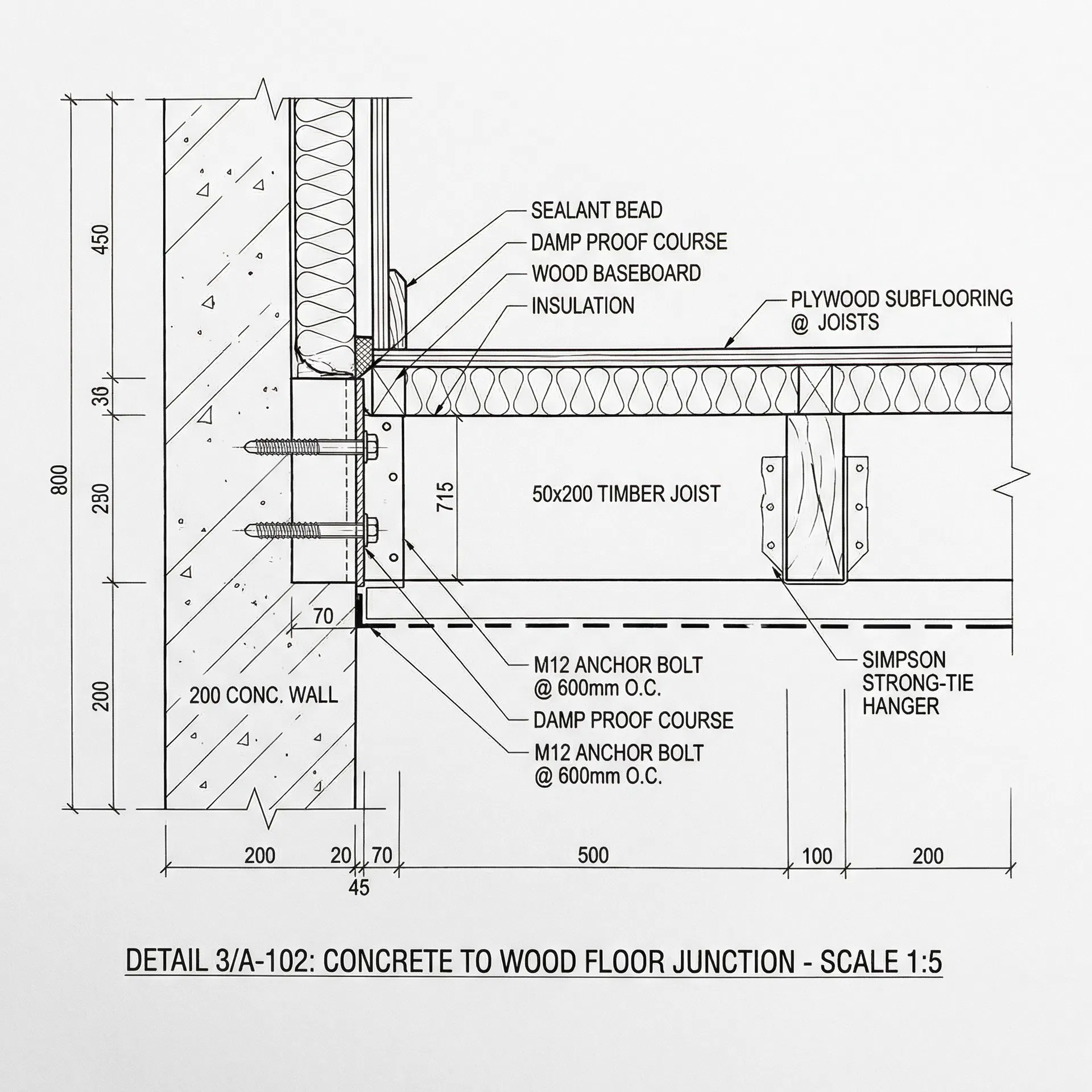 Detalhe Construtivo — a junção entre concreto e madeira como expressão da identidade do projeto. #detalhe #materialidade