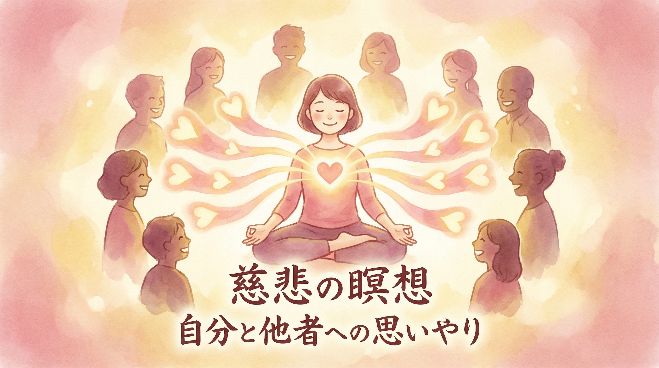 慈悲の瞑想のイメージ