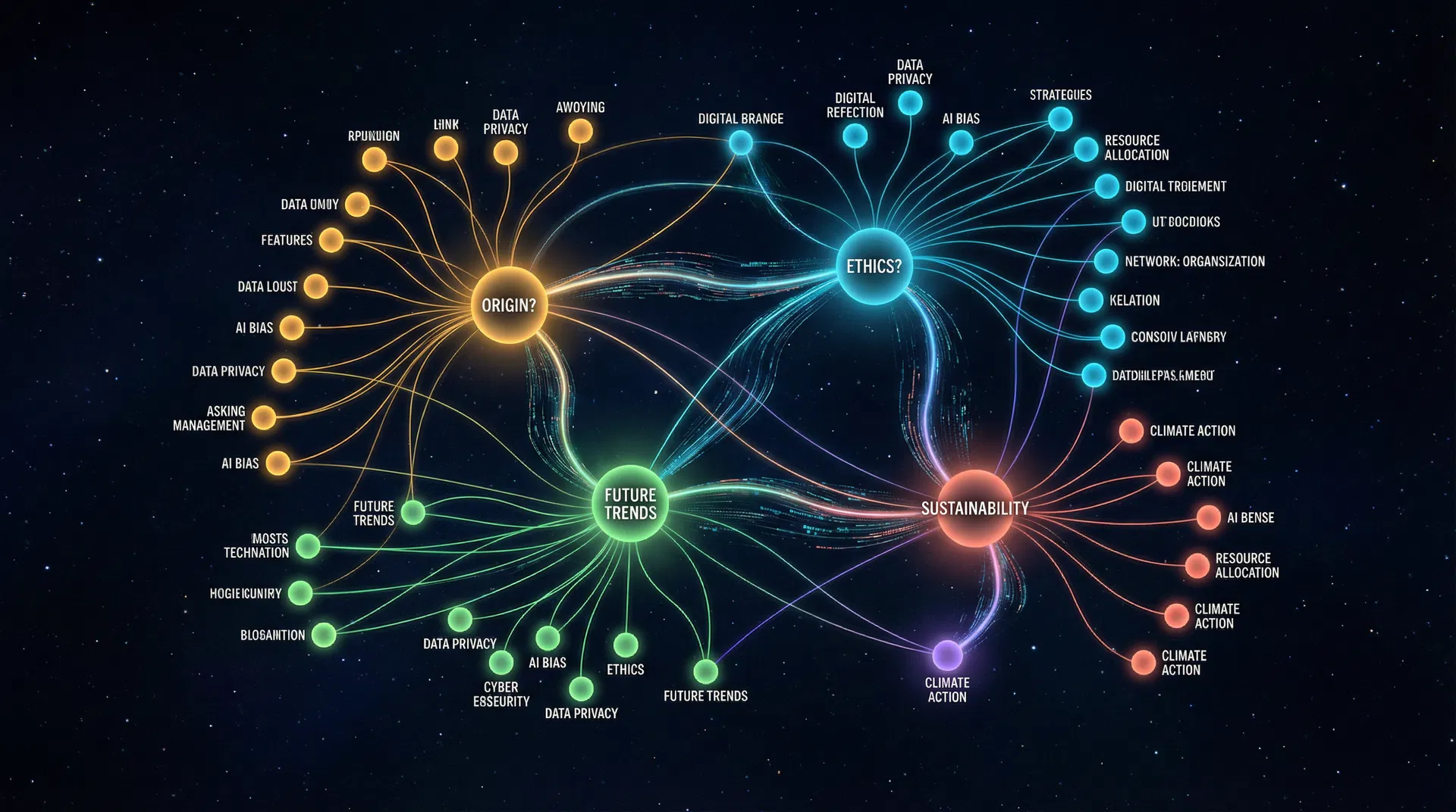Question Map visualization