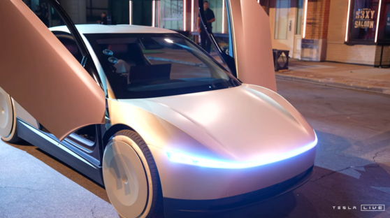 테슬라 사이버캡 자율주행