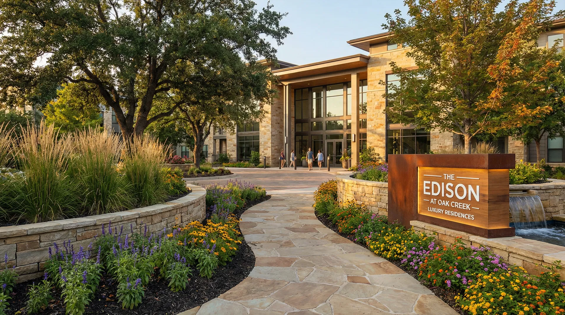 Beautiful landscape enhancement project