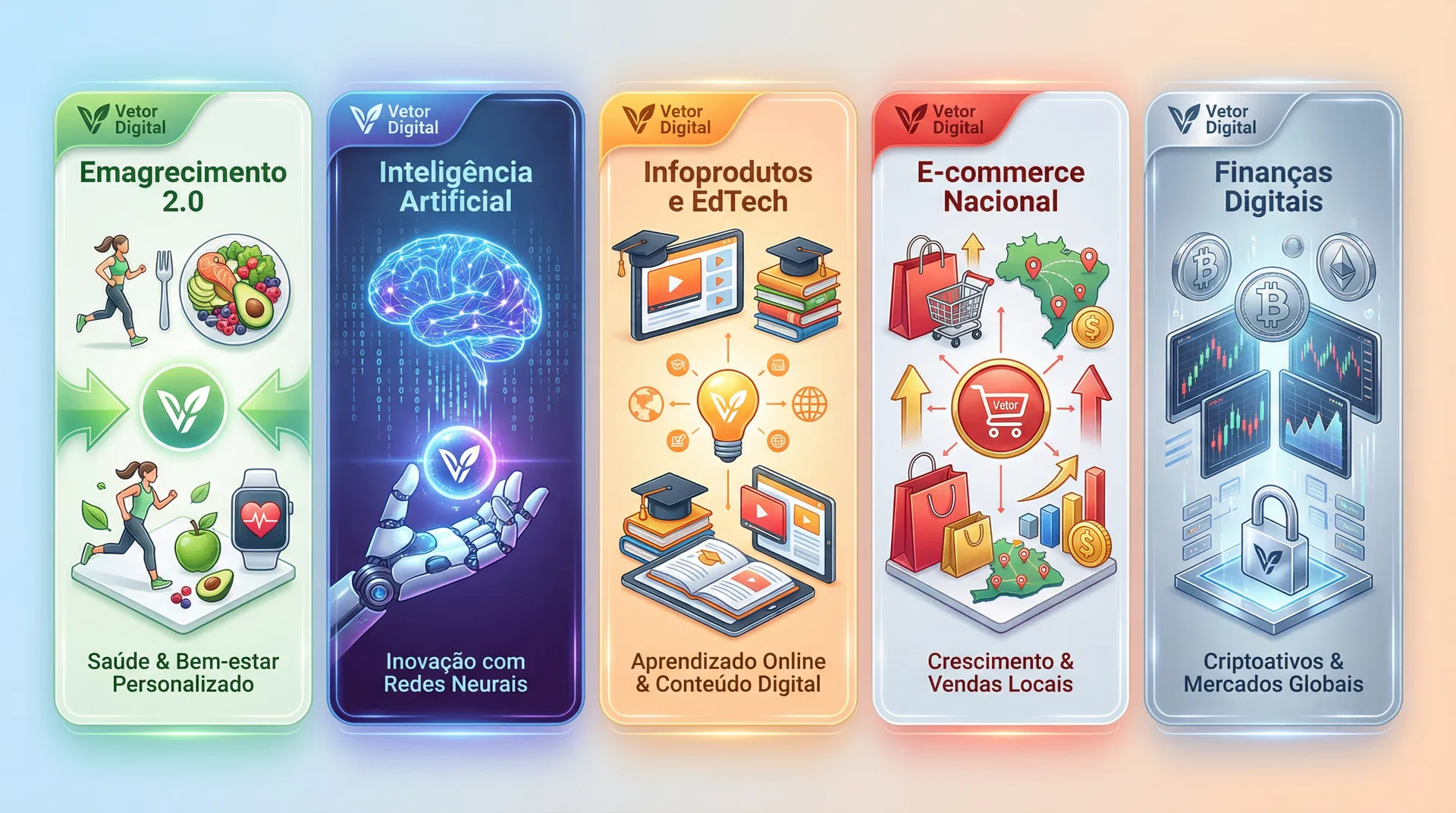 Nichos da Vetor Digital