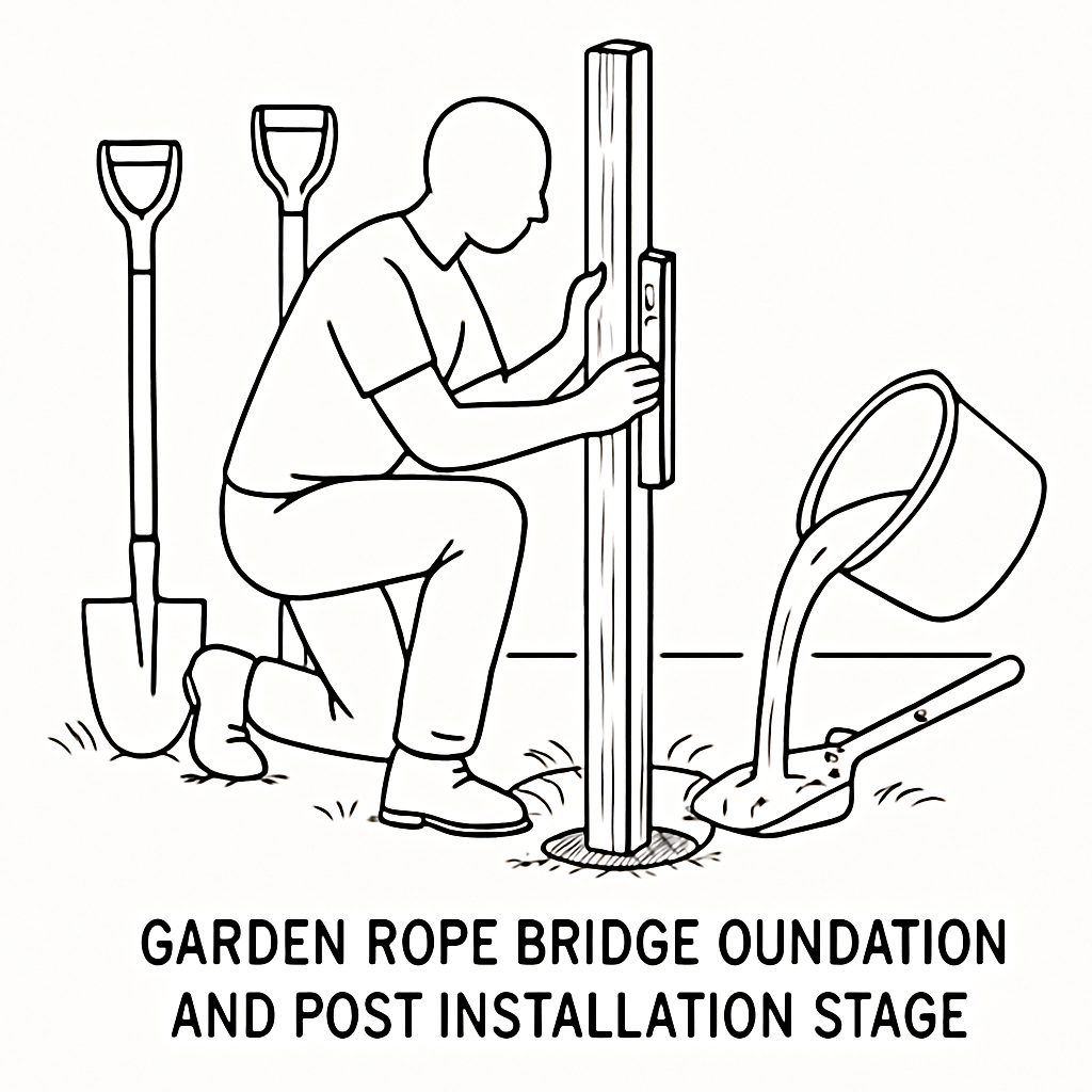 Foundation and Post Installation Stage