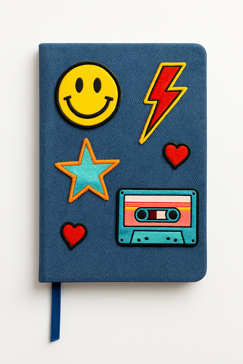 Capa de Jeans com Patches Termocolantes