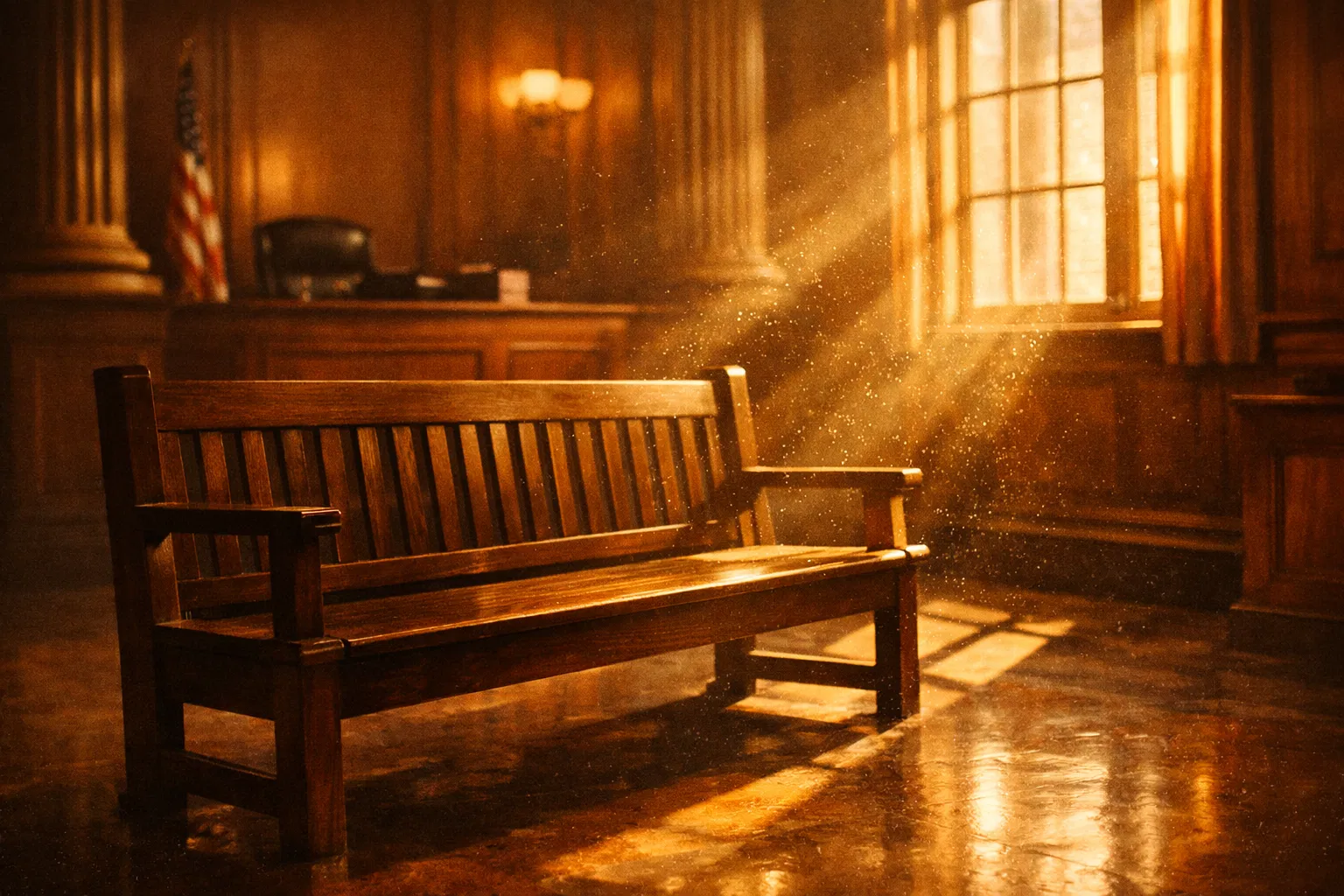 Retssalen – symbol på retfærdighed