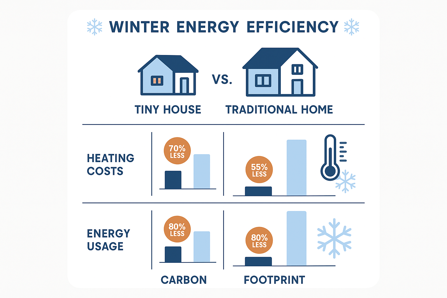 Winter Energy Efficiency Comparison