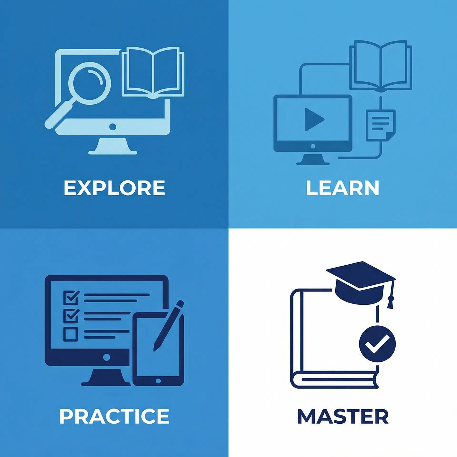 온라인 학습 및 설립절차 직접수행