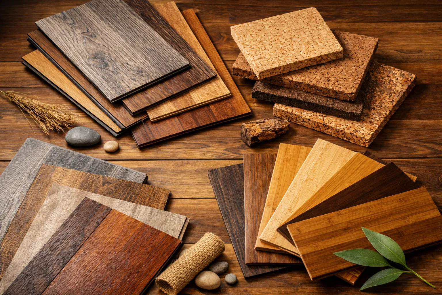 Vinyl, Cork & Bamboo