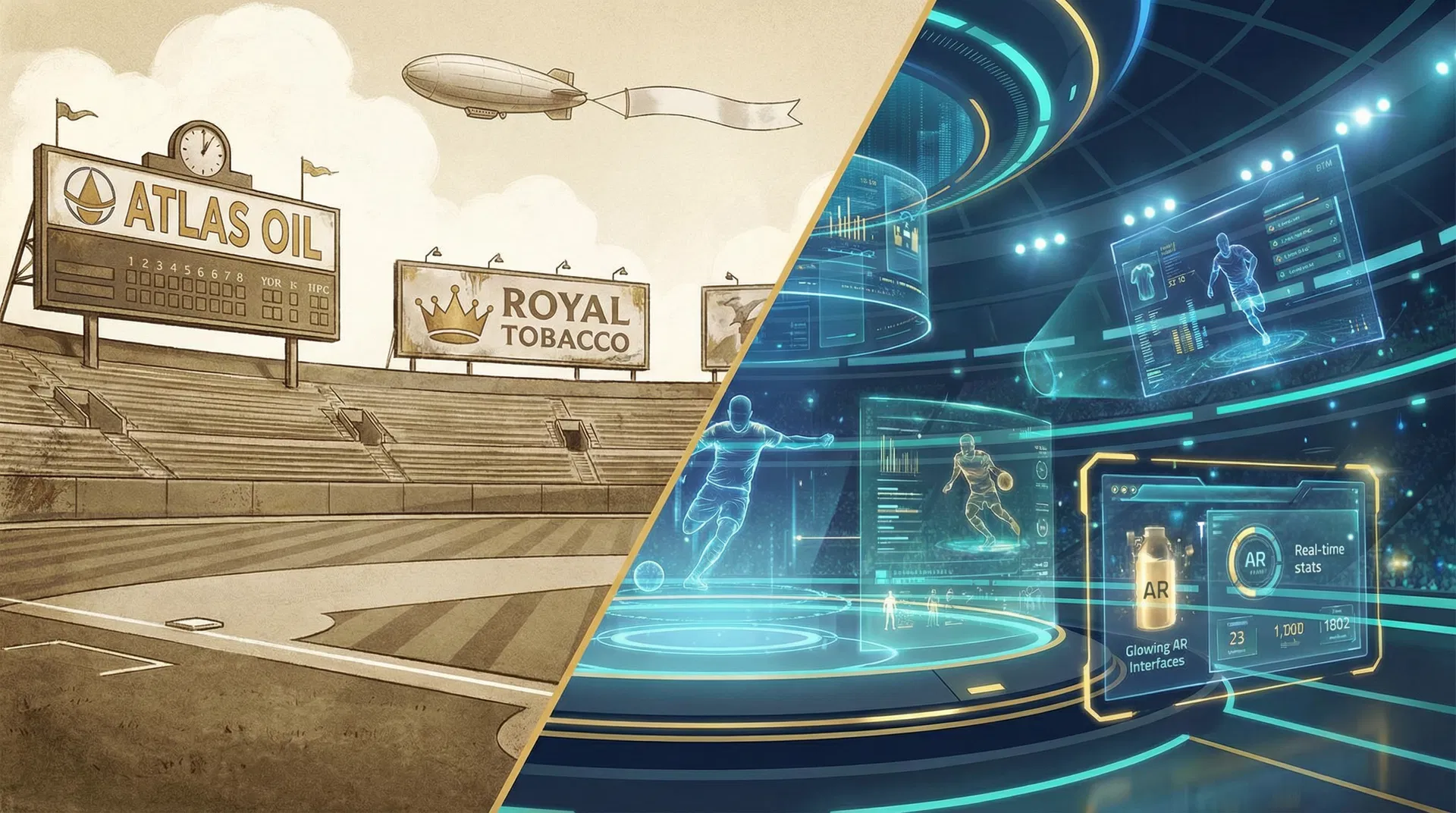 Old vs New sports marketing paradigm