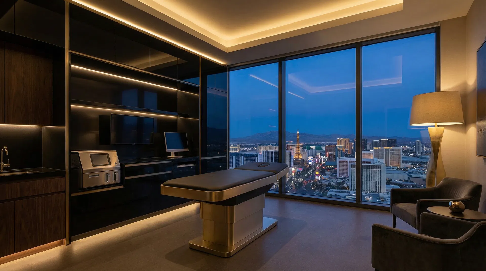 Luxury consultation room Las Vegas